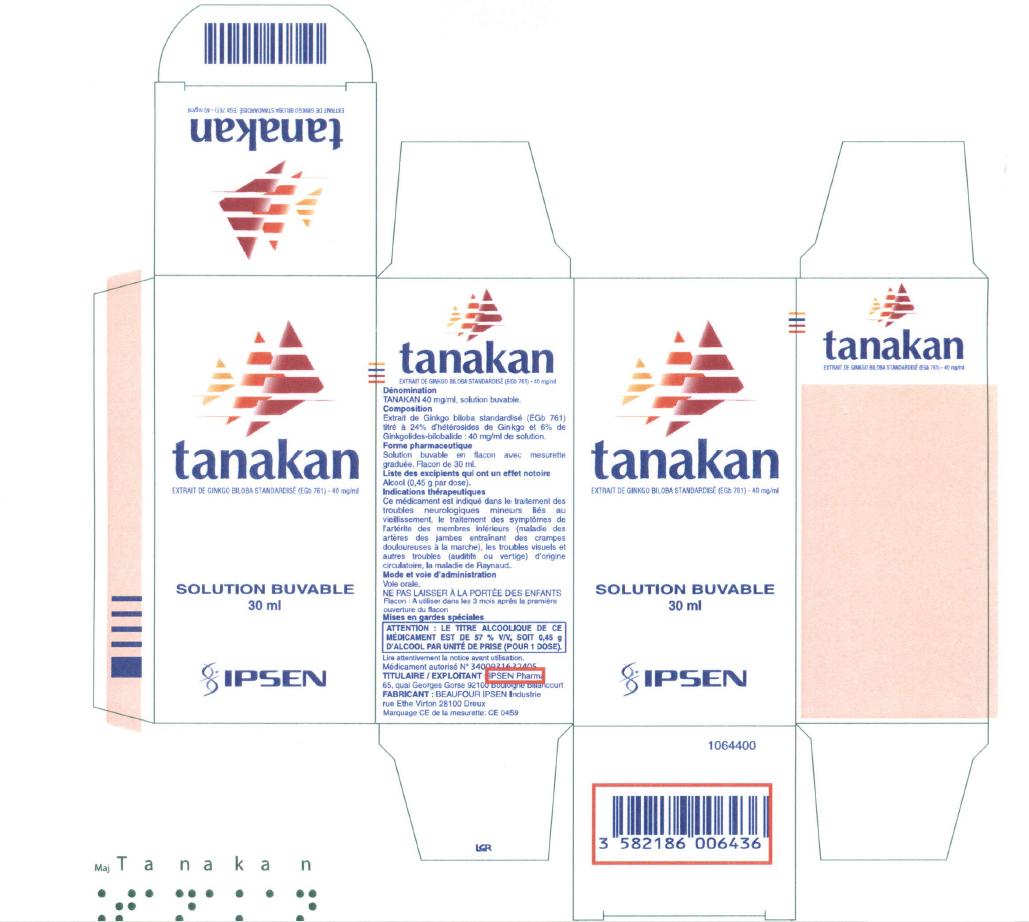 Tanakan Oral Drops